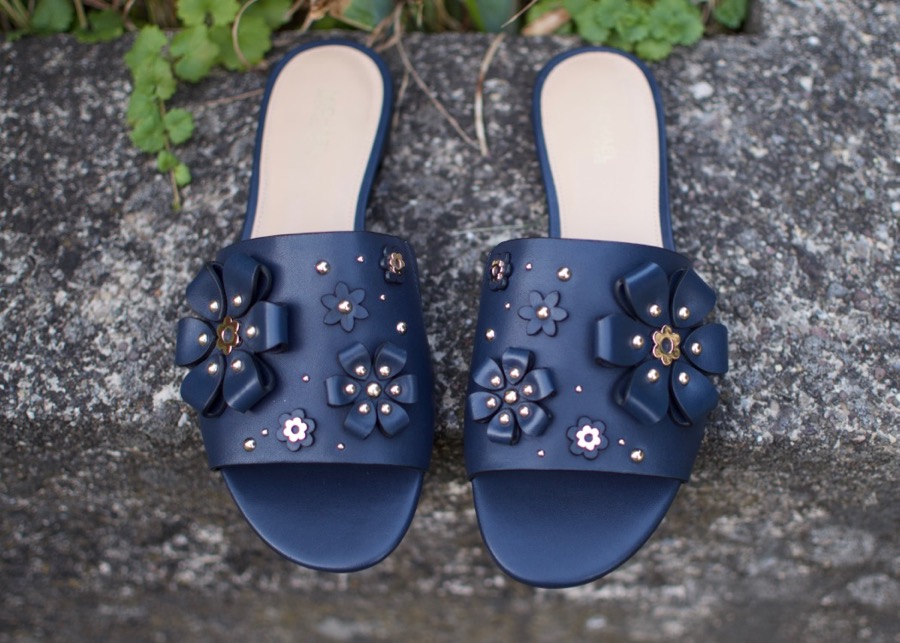 Michael Kors Floral Applique Flats