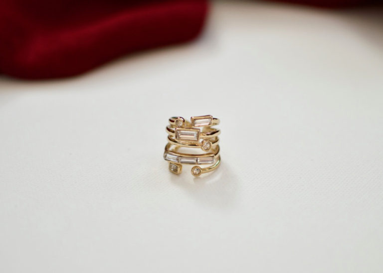 Winter Fashion Upgrades: stacked rings