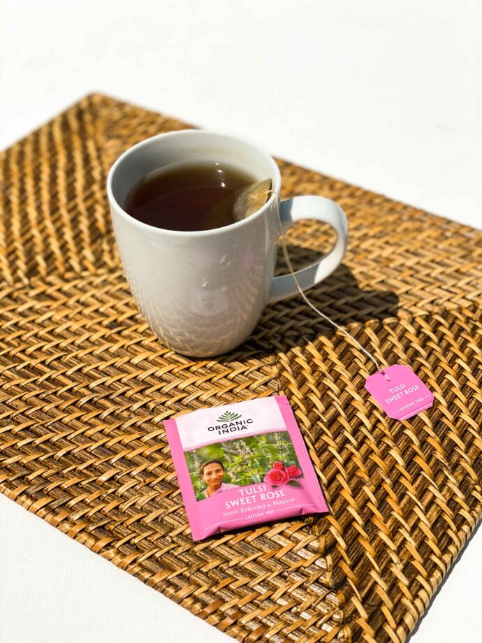 Relax Before Bed With Sweet Rose Tea