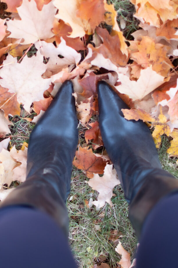 Halloween Inspired Pointed-Toe Boots 