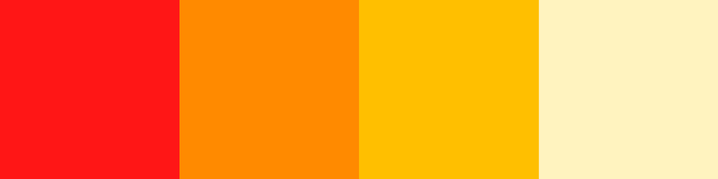 2020 Color Trends: Red, Orange, and Yellows