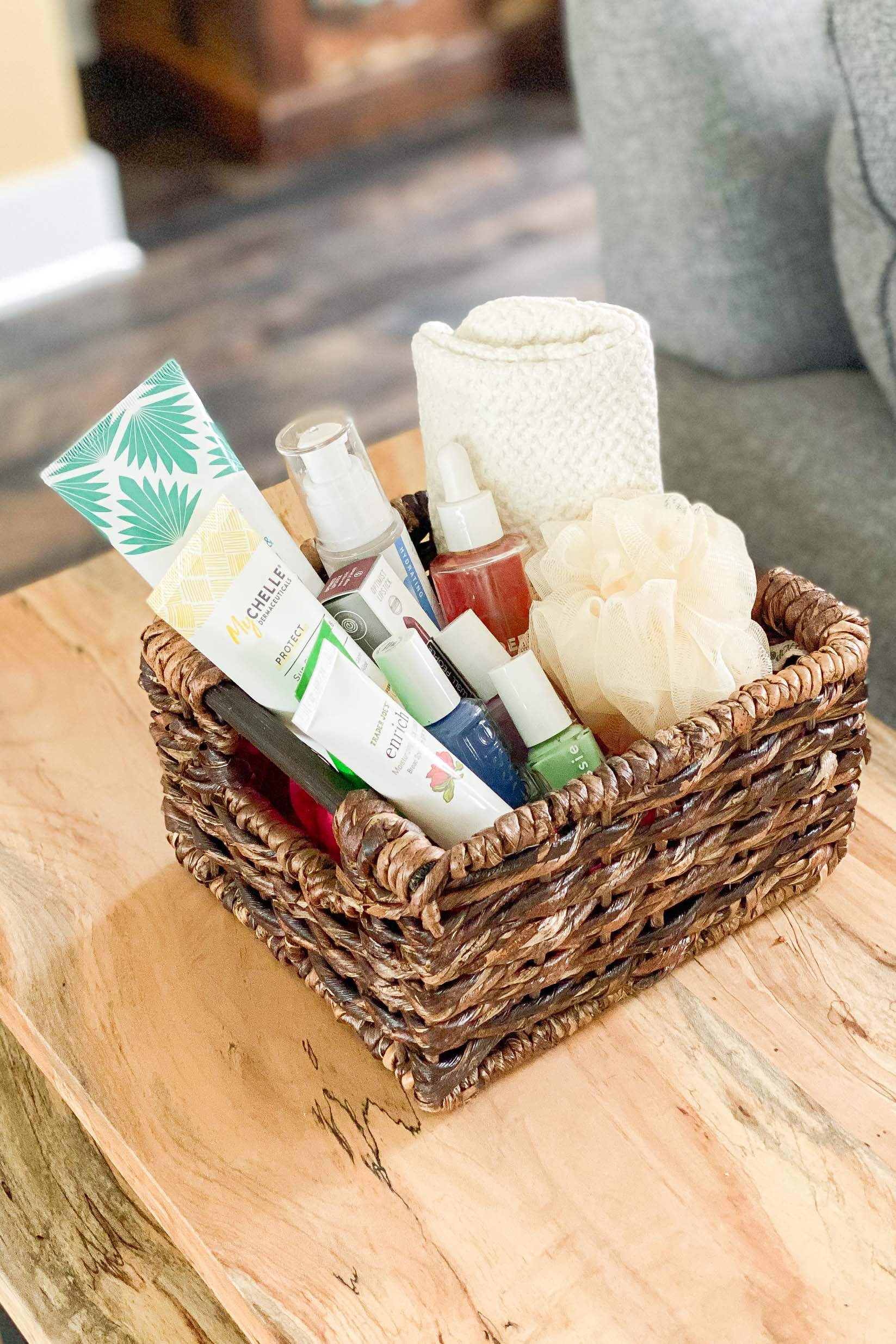 Mother's Day Gifts: At-Home-Spa Basket