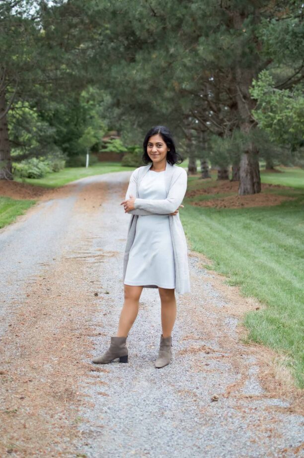 Dress With Cardigan For Cold Weather | Fashion