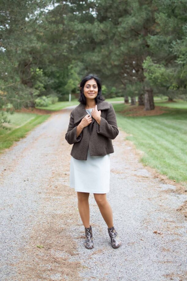 Dress With Cropped Jacket | Fashionipa