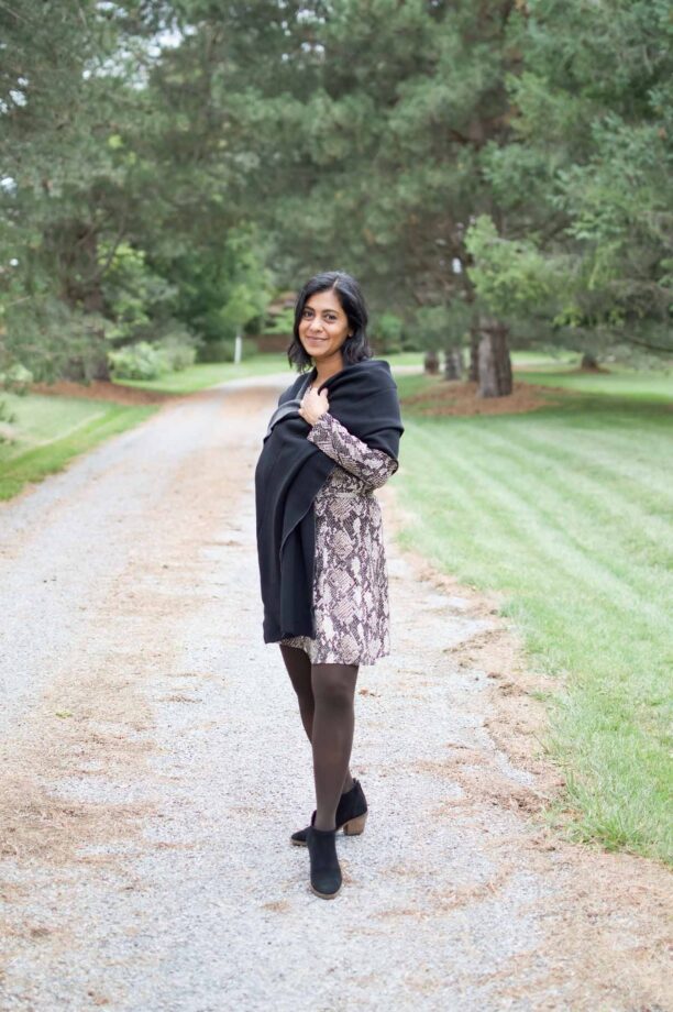 Snakeskin Dress With Wrap | Fashionipa