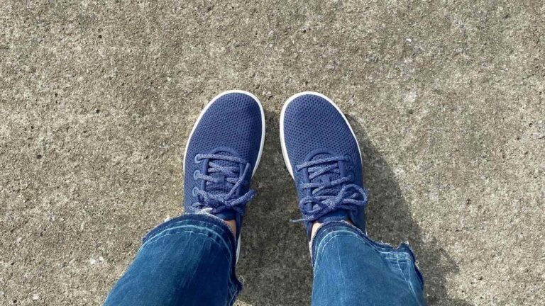 Blue Allbirds Tree Runners