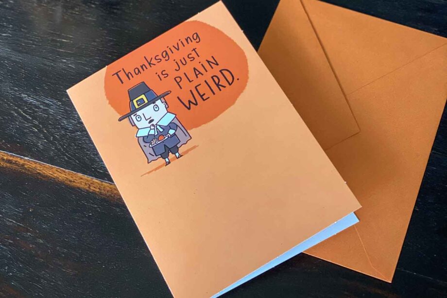 Thanksgiving 2020 funny card