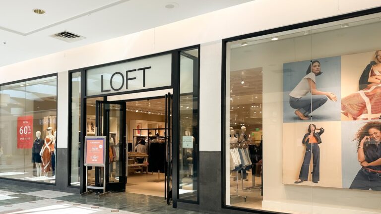 Image of a LOFT store in a mall