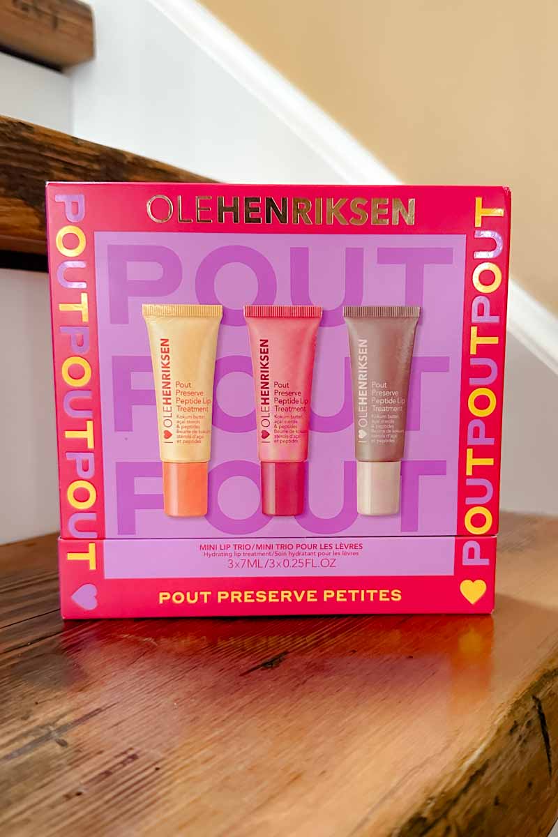 Box of three mini Pout Preserves by OLEHENRICKSEN.